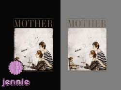 mother retro vintage png - mothers day design 183