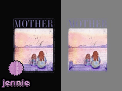 mother retro vintage png - mothers day design 186