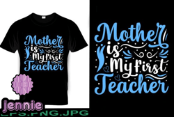 mother is my first teacher design 196