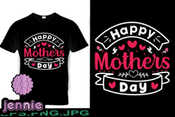 happy mothers day t-shirt design 197