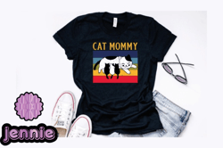 vintage retro cat mommy design design 91