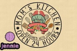 funny moms kitchen sublimation png design 110