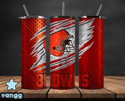 cleveland browns tumbler wraps ,browns logo, nfl tumbler png tumbler 104