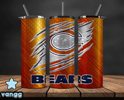 chicago bears tumbler wraps ,bears logo, nfl tumbler png tumbler 102