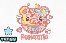 retro valentine heart candy sublimation design 98