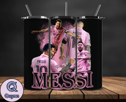 lionel  messi tumbler wrap ,messi skinny tumbler wrap png, design by vangg store 05