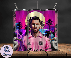 lionel  messi tumbler wrap ,messi skinny tumbler wrap png, design by vangg store 22