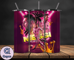 lionel  messi tumbler wrap ,messi skinny tumbler wrap png, design by vangg store 27