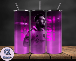 lionel  messi tumbler wrap ,messi skinny tumbler wrap png, design by vangg store 33