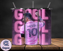 lionel  messi tumbler wrap ,messi skinny tumbler wrap png, design by vangg store 39