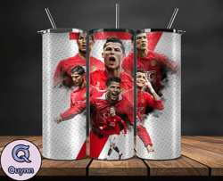 ronaldo tumbler wrap ,cristiano ronaldo tumbler design, ronaldo 20oz skinny tumbler wrap, design by vangg store 07