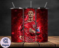 ronaldo tumbler wrap ,cristiano ronaldo tumbler design, ronaldo 20oz skinny tumbler wrap, design by vangg store 25