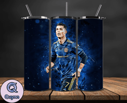 ronaldo tumbler wrap ,cristiano ronaldo tumbler design, ronaldo 20oz skinny tumbler wrap, design by vangg store 39