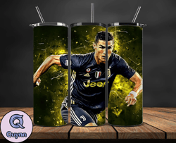 ronaldo tumbler wrap ,cristiano ronaldo tumbler design, ronaldo 20oz skinny tumbler wrap, design by vangg store 36