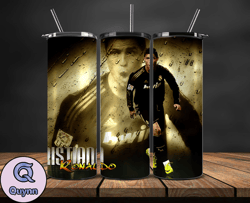 ronaldo tumbler wrap ,cristiano ronaldo tumbler design, ronaldo 20oz skinny tumbler wrap, design by vangg store 50