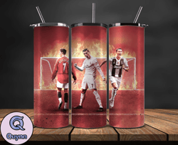 ronaldo tumbler wrap ,cristiano ronaldo tumbler design, ronaldo 20oz skinny tumbler wrap, design by vangg store 46