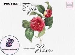 vintage flower rose png sublimation design 179