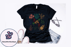 vintage botanical plant t shirt design design 190