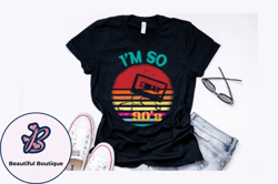 nineties party vintage t shirt design design 206