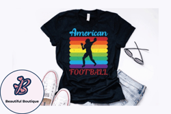 american football vintage design design 281