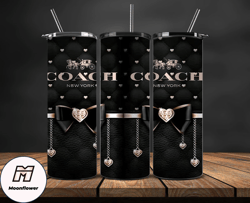 coach  tumbler wrap, coach tumbler png, coach logo , luxury tumbler wraps, logo fashion design by moonflower 15