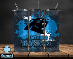 carolina panthers logo nfl, football teams png, nfl tumbler wraps, png design by yumni store 15