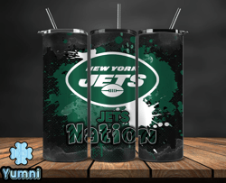 new york jets logo nfl, football teams png, nfl tumbler wraps, png design by yumni store 19