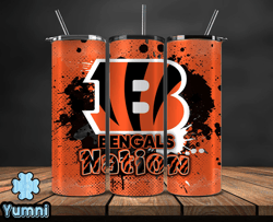 cincinnati bengals logo nfl, football teams png, nfl tumbler wraps, png design by yumni store 21