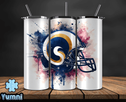 los angeles rams logo nfl, football teams png, nfl tumbler wraps, png design by yumni store 27