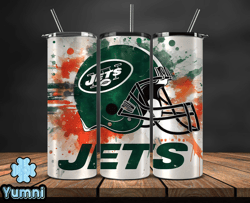 new york jets logo nfl, football teams png, nfl tumbler wraps, png design by yumni store 29