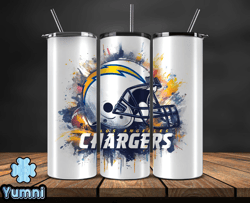 los angeles chargers logo nfl, football teams png, nfl tumbler wraps, png design by yumni store 35