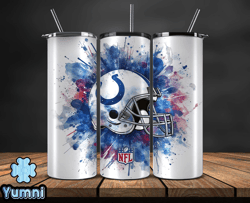 indianapolis colts logo nfl, football teams png, nfl tumbler wraps, png design by yumni store 36