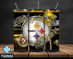 pittsburgh steelers logo nfl, football teams png, nfl tumbler wraps, png design by yumni store 38