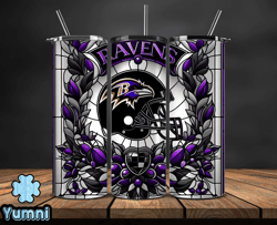 baltimore ravens logo nfl, football teams png, nfl tumbler wraps, png design by yumni store 56