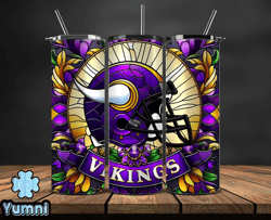 minnesota vikings logo nfl, football teams png, nfl tumbler wraps, png design by yumni store 63