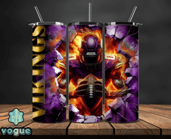 minnesota vikings cracked holetumbler wraps, , nfl logo,, nfl sports, nfl design png by vogue store  32