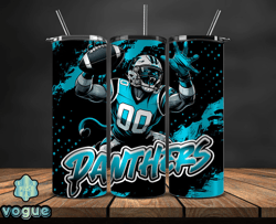 carolina panthers tumbler wrap, nfl teams,nfl logo football, logo tumbler png design by vogue store 05