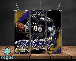 baltimore ravens tumbler wrap, nfl teams,nfl logo football, logo tumbler png design by vogue store 03