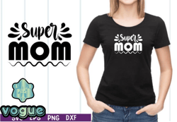 super mom svg design 07