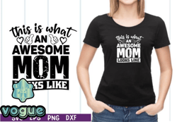 this is what an awesome mom looks like design 21