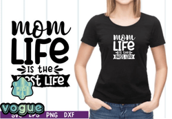 mom life is the best life svg design 41