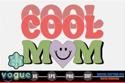 cool mom – mothers day svg design 256