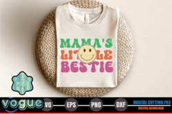 mama, mother day png, mother day pngs little bestie design 285