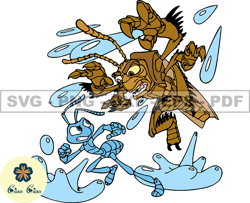 bugs life svg, hopper svg, cartoon customs svg, incledes png dsd & ai files great for dtf, dtg 02