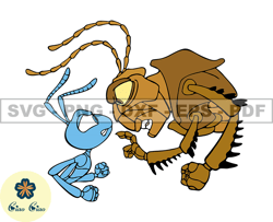 bugs life svg, hopper svg, cartoon customs svg, incledes png dsd & ai files great for dtf, dtg 03