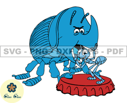 bugs life svg, bugs life cricut, cartoon customs svg, incledes png dsd & ai files great for dtf, dtg 07