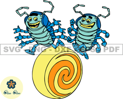 bugs life svg, bugs life cricut, cartoon customs svg, incledes png dsd & ai files great for dtf, dtg 12