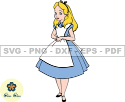 alice in wonderland svg, alice svg, cartoon customs svg, incledes png dsd & ai files great for dtf, dtg 15