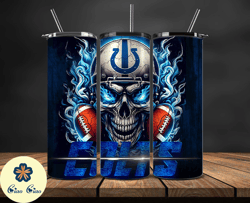 indianapolis colts tumbler wrap, logo tumbler wraps, nfl football teams png, sport team tumbler, logo nfl tumbler by cia