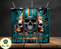 miami dolphins tumbler wrap, logo tumbler wraps, nfl football teams png, sport team tumbler, logo nfl tumbler by ciao ci